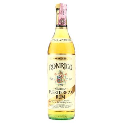 Ronrico Gold Label Puerto Rican Rum circa 1970s