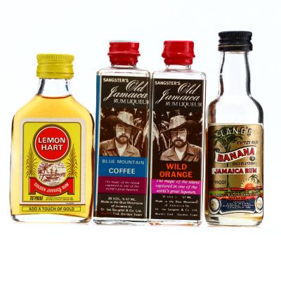 Jamaican Rum Miniatures x 4