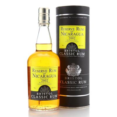 Image for Nicaragua Reserve Rum 2002 Bristol Classic