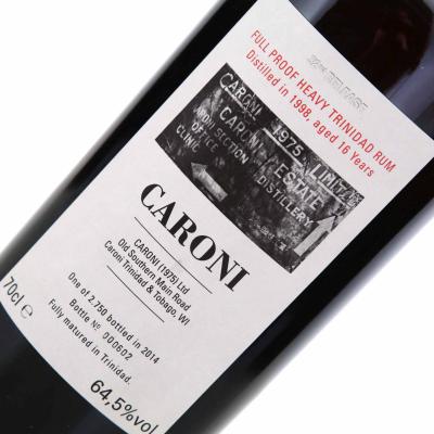 Image for Caroni 1998 Full Proof 16 Year Old Heavy