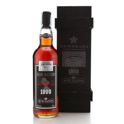 Image for Demerara Rum 1990 Rum Nation 23 Year Old