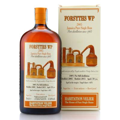 Image for Forsyths WP 2005 Habitation Velier 10 Year Old