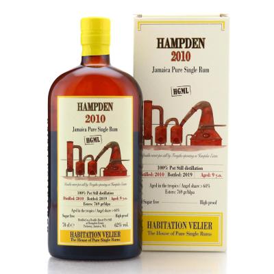 Image for Hampden HGML 2010 Habitation Velier 9 Year Old