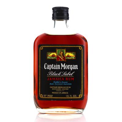 Captain Morgan Black Label 13 1/3 Fl Oz 1970s