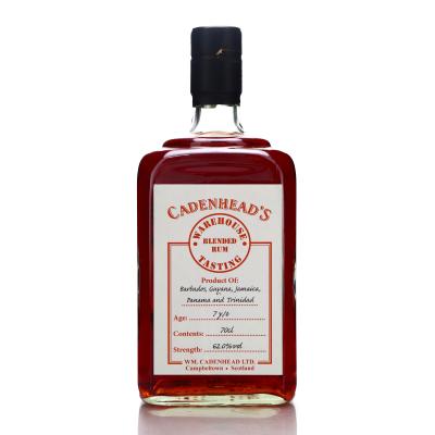 Cadenhead's 7 Year Old Blended Rum / Warehouse Tasting