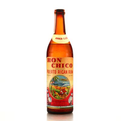 Ron Chico Gold Label Puerto Rican Rum 1960s / US Import