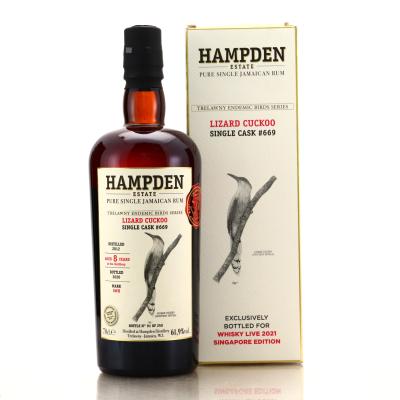 Hampden OWH 2010 Single Cask 8 Year Old #669 / Whisky Live 2021 Singapore