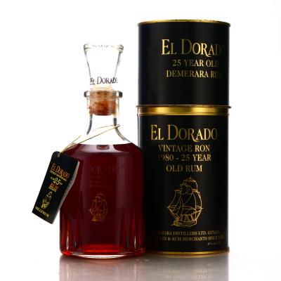 El Dorado 1980 25 Year Old Special Reserve