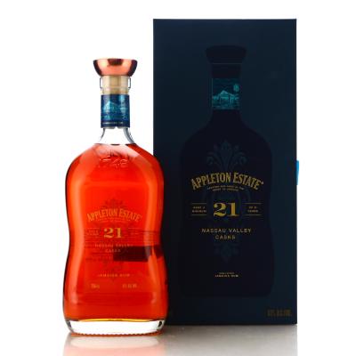 Appleton Estate 21 Year Old Nassau Valley Casks 75cl / US Import