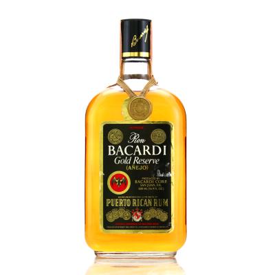 Bacardi Gold Reserve 50cl 1980s