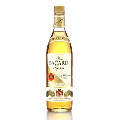 Bacardi Amber Label 1970s