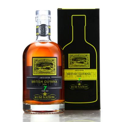 British Guyana Rum 7 Year Old Rum Nation