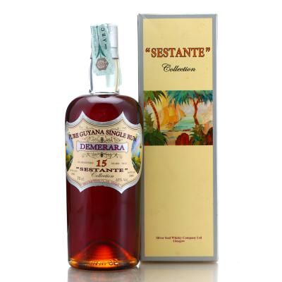 Demerara Rum 1991 Silver Seal 15 Year Old 'Sestante' Collection