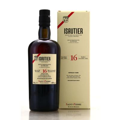 Isautier 2005 Velier 16 Year Old Single Cask #38