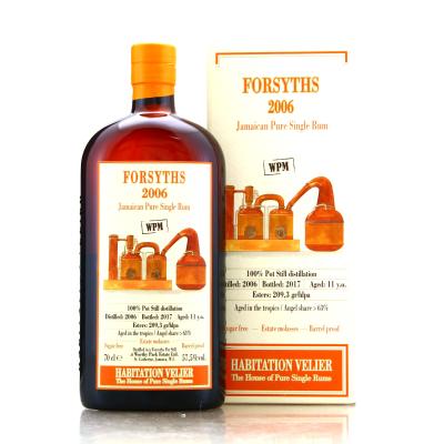 Forsyths WPM 2006 Habitation Velier 11 Year Old