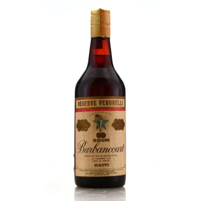 Barbancourt 25 Year Old Reserve Veronelli 1970s / Bonfanti Import