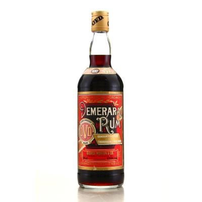 George Morton OVD Old Vatted Demerara Rum 100 Proof 1980s