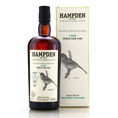 Hampden LROK 2010 Single Cask 10 Year Old #488 / Trelawny Endemic Birds