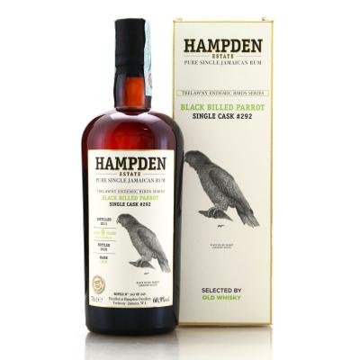 Hampden LFCH 2011 Single Cask 9 Year Old #292 / Trelawny Endemic Birds - Old Whisky