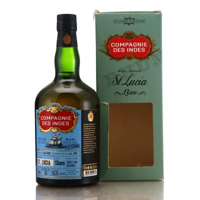 St. Lucia 2002 Compagne des Indes 13 Year Old Cask Strength 