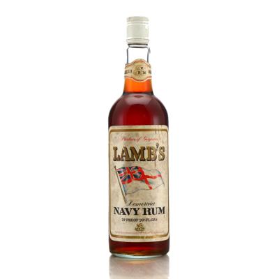 Lamb's Demerara Navy Rum 1970s