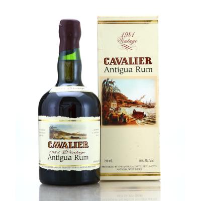 Cavalier 1981 Antigua Rum 75cl / US Import