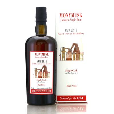 Monymusk EMB 2014 Habitation Velier 8 Year Old Single Cask #1 75cl / US Import