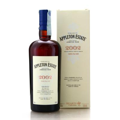 Appleton Estate 2002 Velier 20 Year Old / Hearts Collection