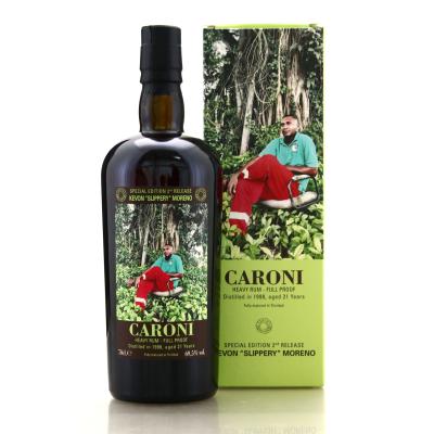 Caroni 1998 Velier 21 Year Old Full Proof Heavy / Kevon 'Slippery' Moreno