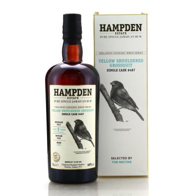 Hampden OWH 2012 Single Cask 8 Year Old #487 / Trelawny Endemic Birds