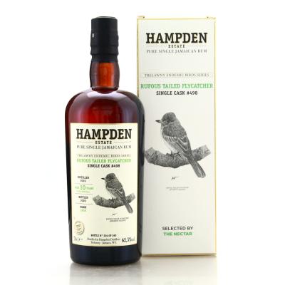 Hampden LROK 2010 Single Cask 10 Year Old #498 / Trelawny Endemic Birds