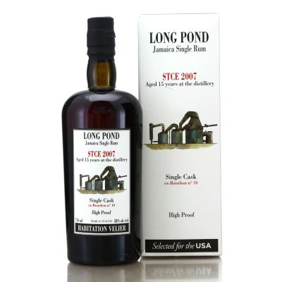 Long Pond STCE 2007 Habitation Velier 15 Year Old Single Cask #10 75cl