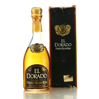 El Dorado 5 Year Old Puerto Rican Rum 1970s