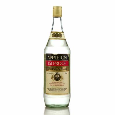 Appleton 151 Proof Blanc 1 Litre 1970s-80s