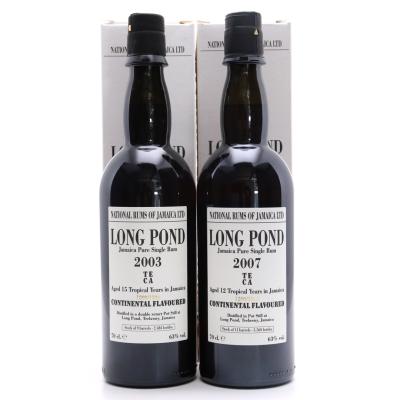 Long Pond TECA Continental Flavoured 2 x 70cl