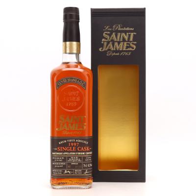 Saint James 1997 Single Cask #026-10-97 / Cuvee 20 Ans A.O.C.