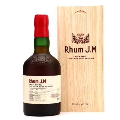 Rhum J.M 2001 Single Bourbon Cask #000295 50cl