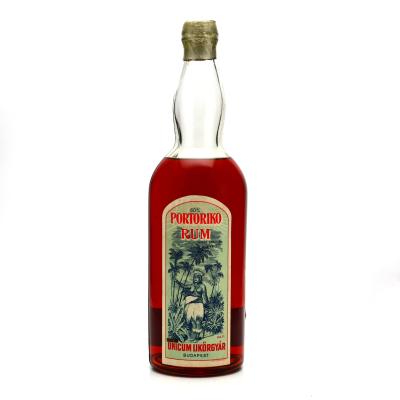 Portorico Rum Unicum Liquor Company 1 Litre circa 1940s