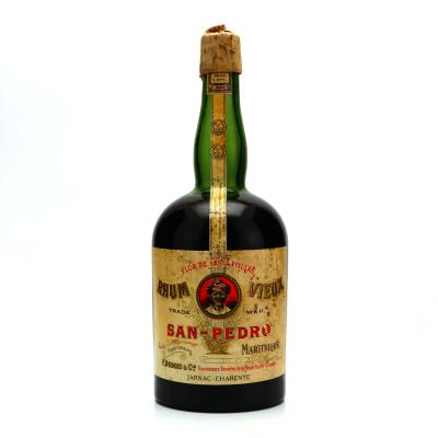 Flor de las Antillas Rhum Vieux San-Pedro circa 1950s