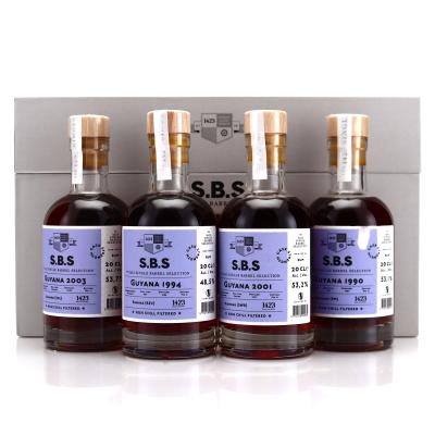 Demerara Distillers The 1423 SBS Box Set 4 x 20cl