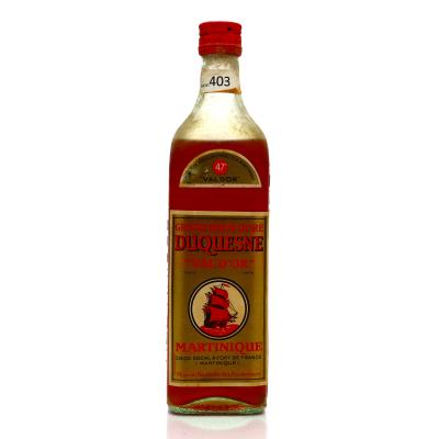 Duquesne 10 Year Old Val D'or Grand Rhum Dore circa 1950s
