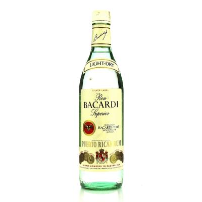 Bacardi Silver Label 1980s