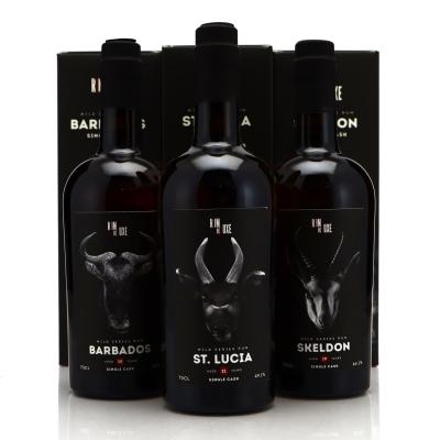 Rom de Luxe Wild Series Tasting Kit 3 x 70cl /  Volume 1