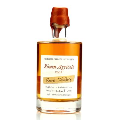 Rhum Agricole VSOP 2017 VSOP RumClub Private Selection 50cl