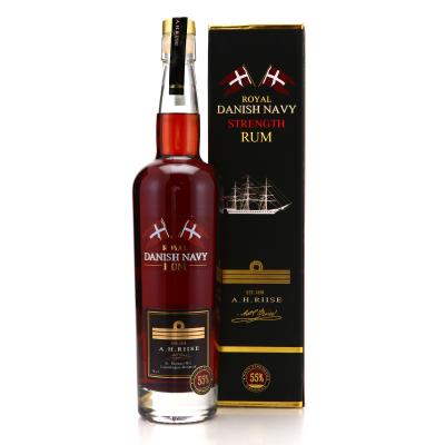 A.H. Riise Royal Danish Navy Strength Rum