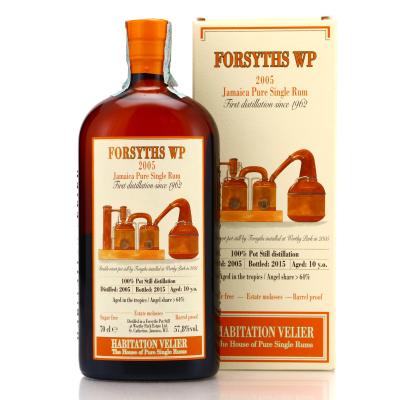 Forsyths WP 2005 Habitation Velier 10 Year Old