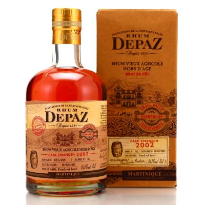 Depaz 2002 Single French Oak Cask 17 Year Old #702