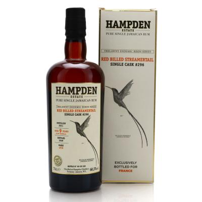 Hampden LFCH 2011 Single Cask 9 Year Old #296 / Trelawny Endemic Birds 