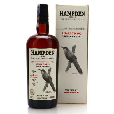 Hampden LFCH 2011 Single Cask 9 Year Old #291 / Trelawny Endemic Birds 