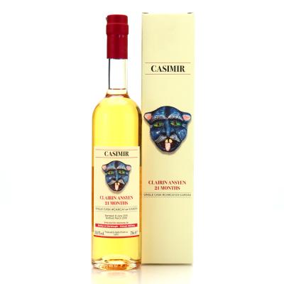 Casimir 2016 Single ex-Caroni Cask 21 Month Old Clairin Ansyen / Kirsch Whisky